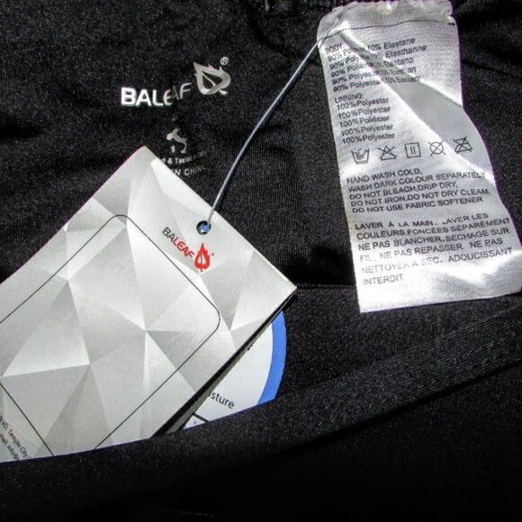 NWT BaLeaf Sz 44 (14) UPF 50+ Black Swim - Picture 6 of 9